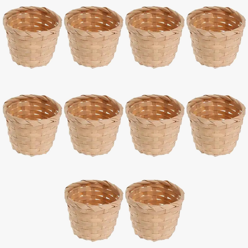 10 baskets of bamboo for fruit and office storage - view 2