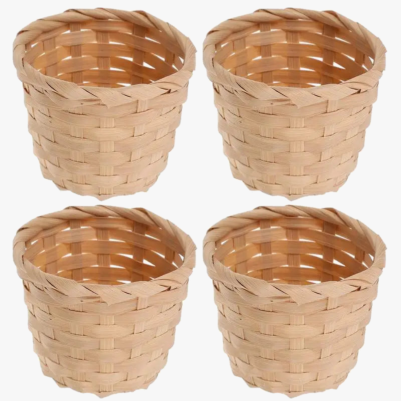 10 baskets of bamboo for fruit and office storage - view 3