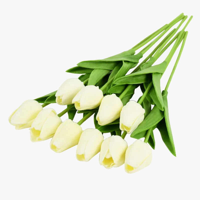 10 artificial tulips for wedding decoration and garden - view 10