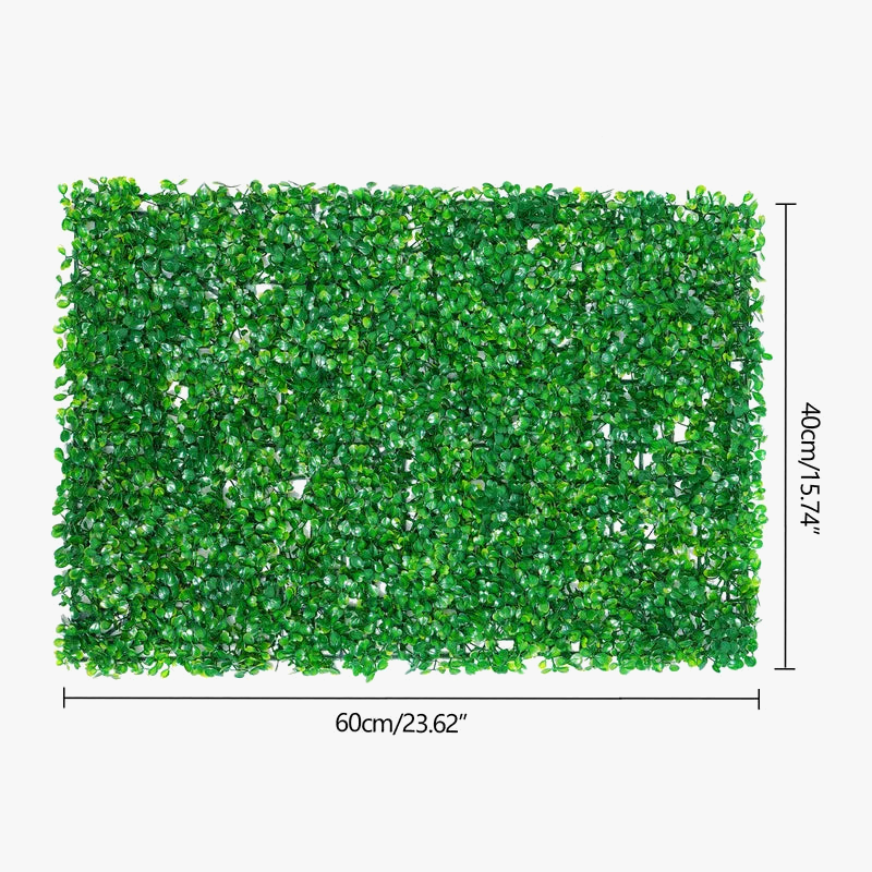 12 artificial hedges for garden decoration and events - view 4