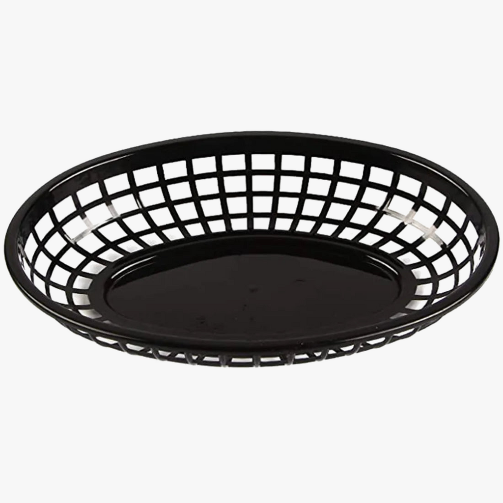 Set of 12 oval baskets for fast service and meals - view 4