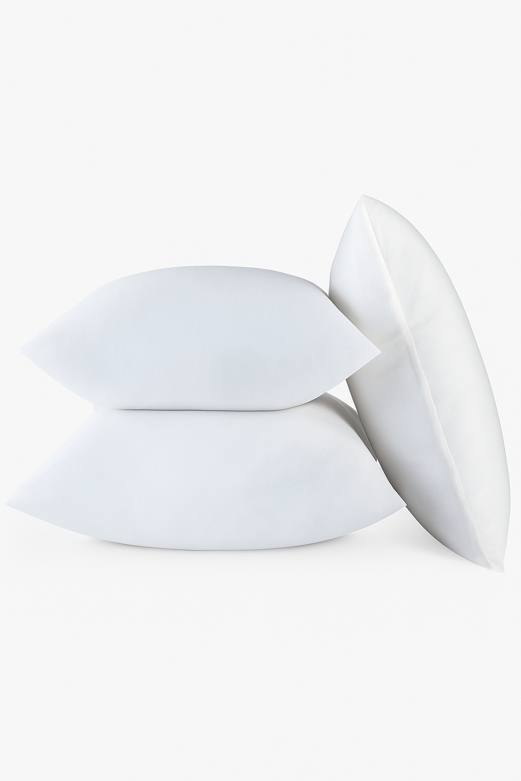 Set of 2 rectangular white decorative cushion covers - 30x50cm 2pcs