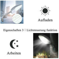 Set of 2 led lamps with waterproof motion detector