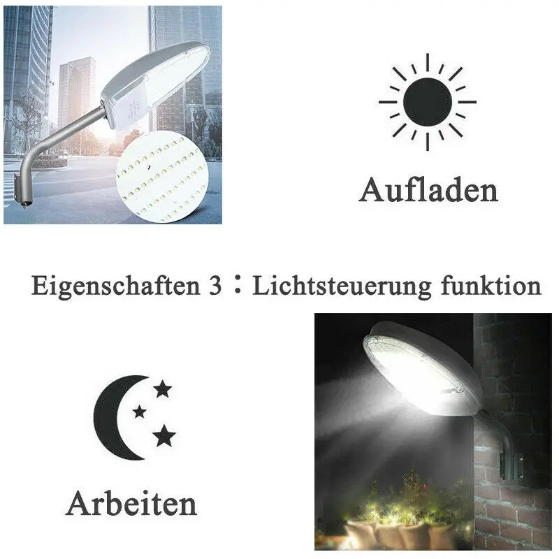 Set of 2 led lamps with waterproof motion detector