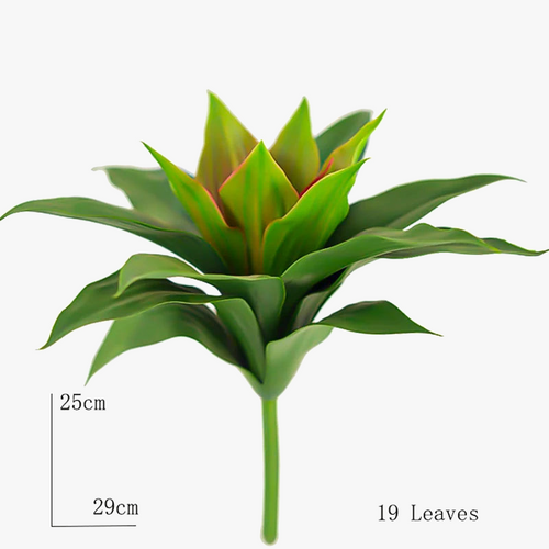 2 artificial succulent plants for interior and exterior decoration - view 2