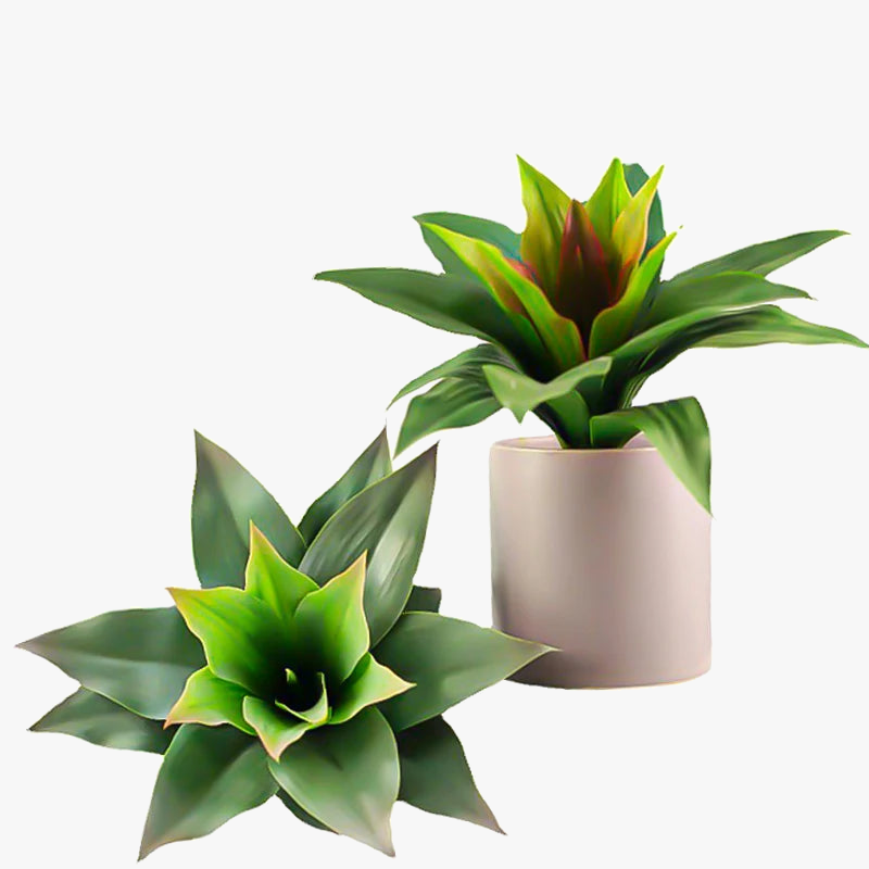 2 artificial succulent plants for interior and exterior decoration - view 6