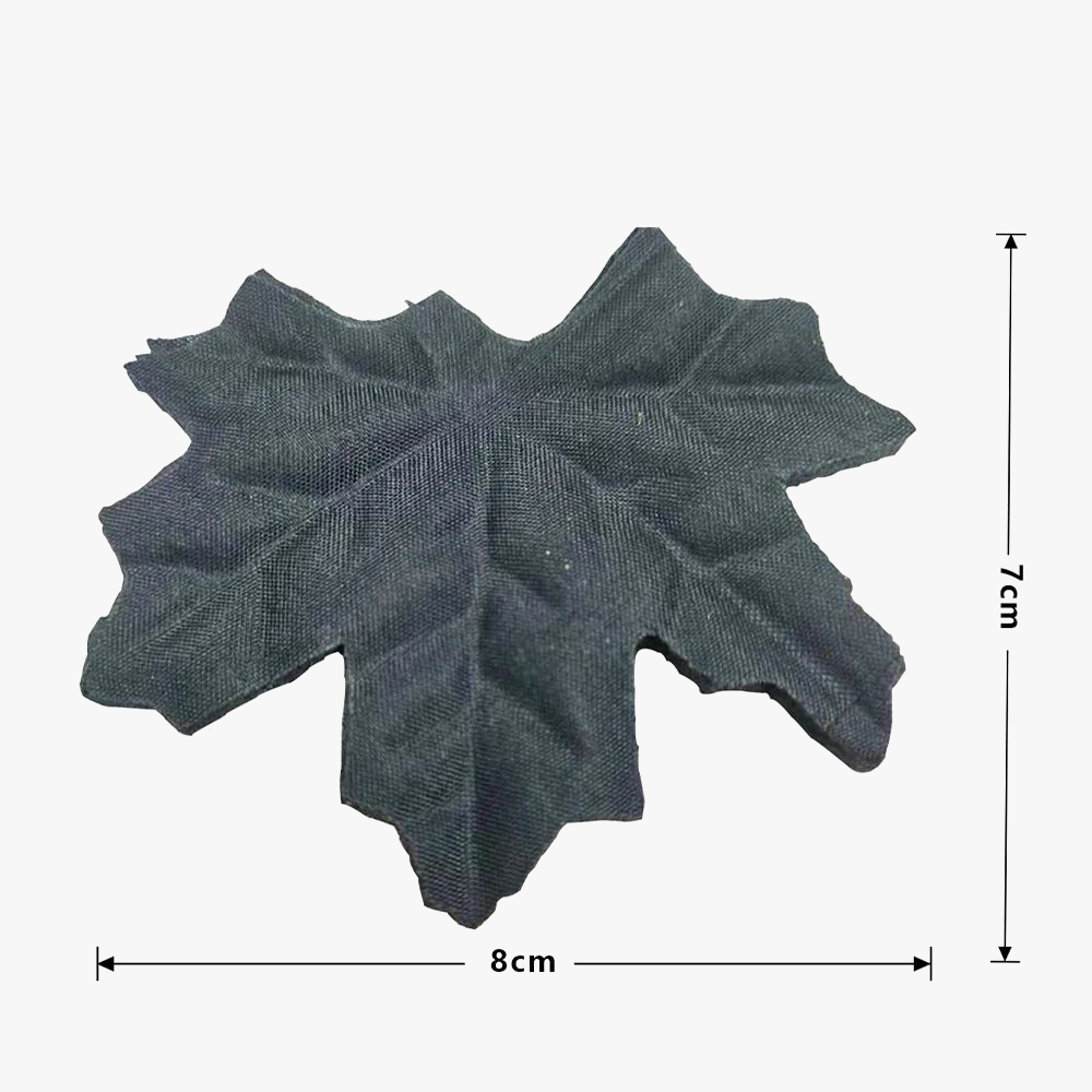 50 artificial maple leaves for autumn decorations - view 7