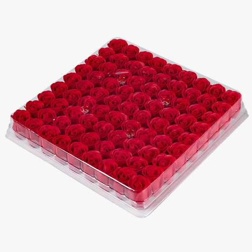 81 artificial rose wines in soap for decorations and gifts