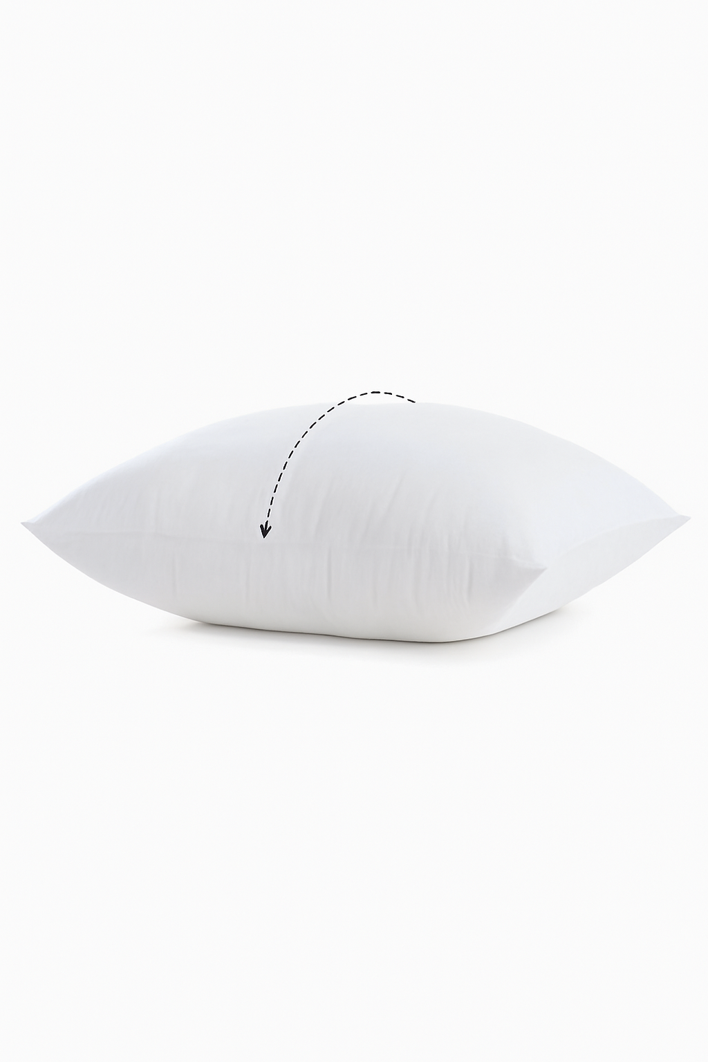 Set of soft white cushion covers comfortable 45x45 cm - view 4
