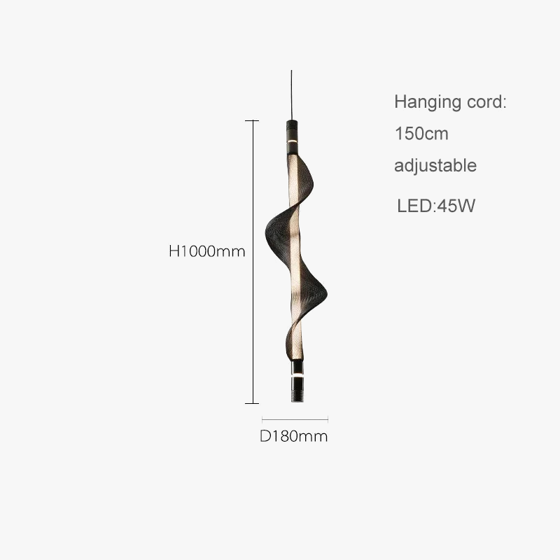 Acrylic led chandelier modern hanging lighting - view 7