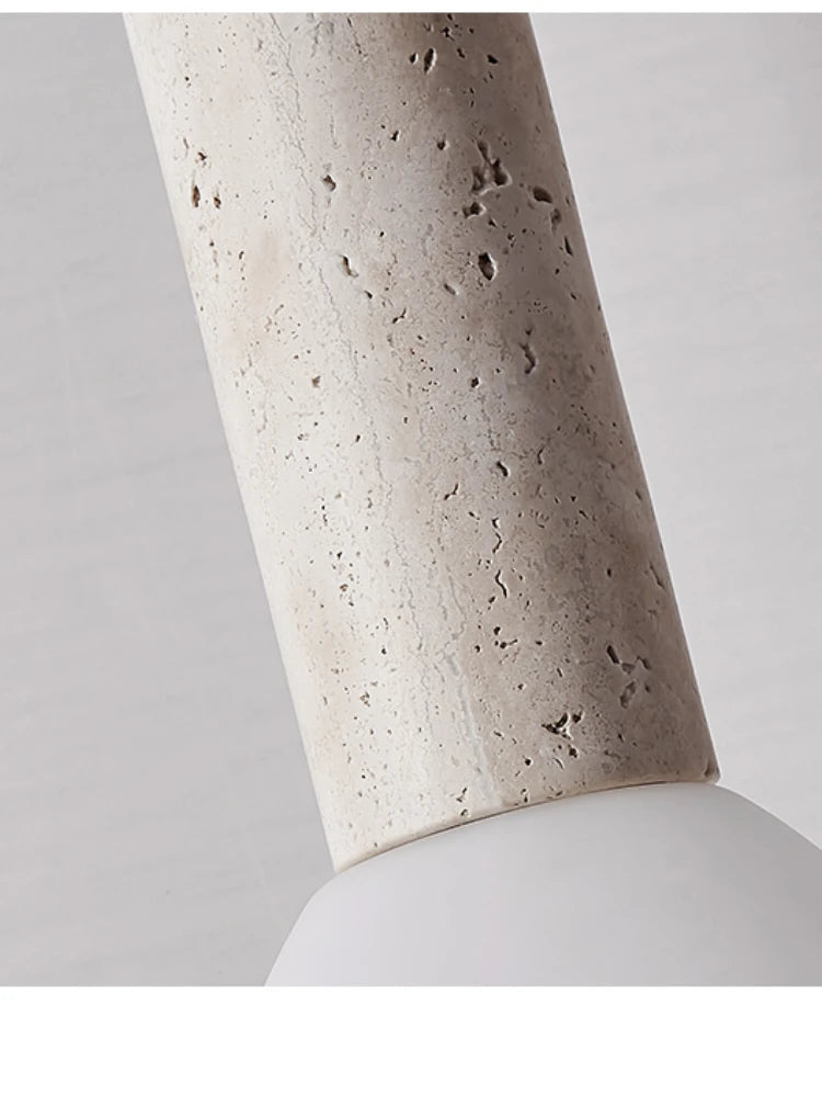 Creative stone chandelier for elegant interior lighting - view 4