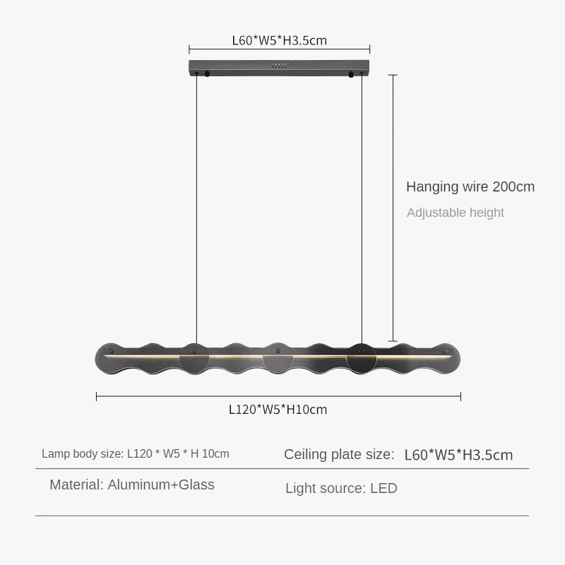 Creative glass chandelier for modern and elegant atmosphere - view 7
