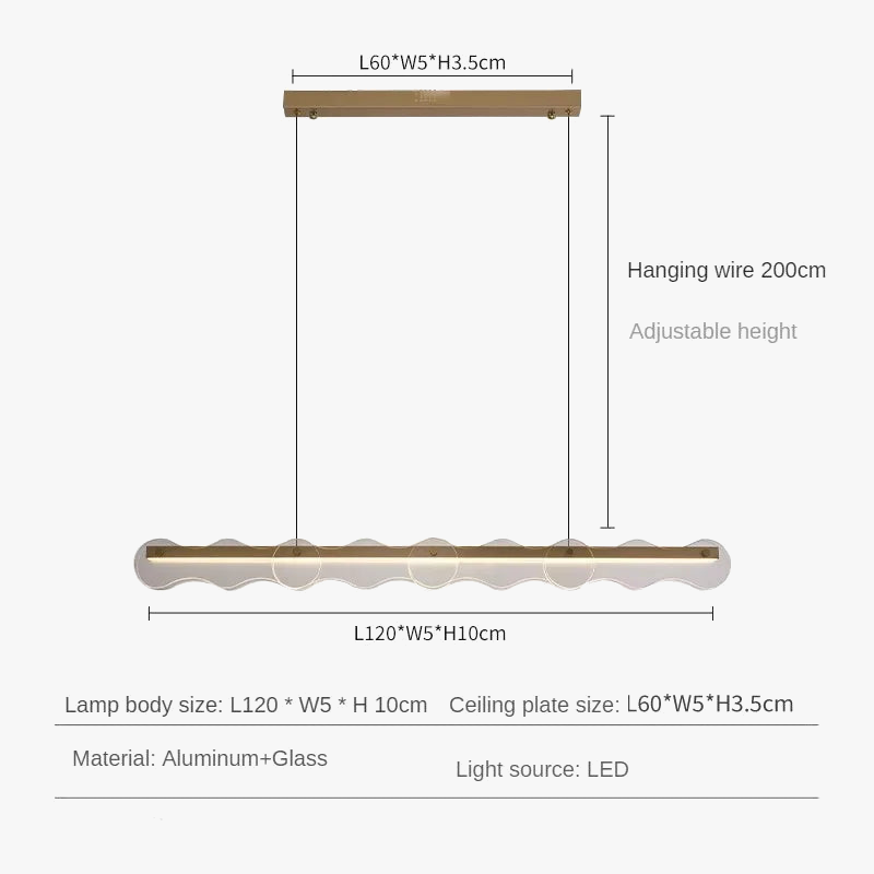 Creative glass chandelier for modern and elegant atmosphere - view 8