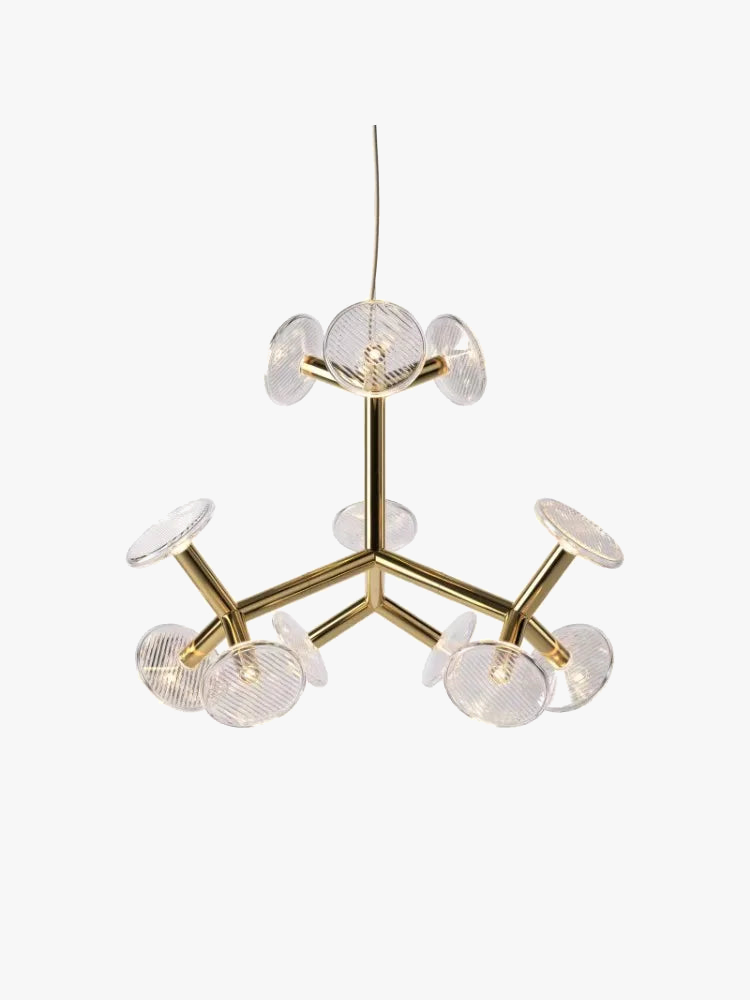 Postmodern glass creative chandelier for interior decoration - view 5