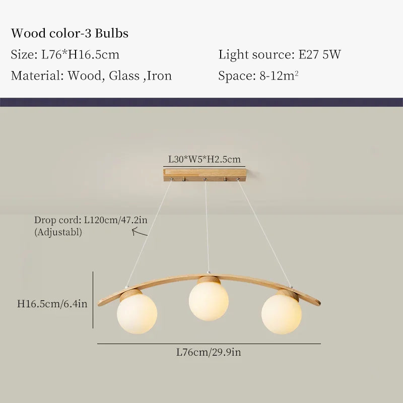 Wooden chandelier design for contemporary home decoration - view 7