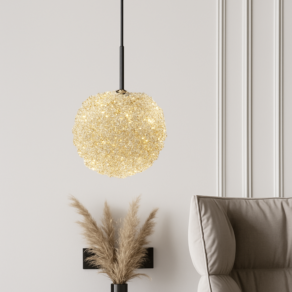 Lightweight led crystal chandelier for a romantic and elegant atmosphere - view 5