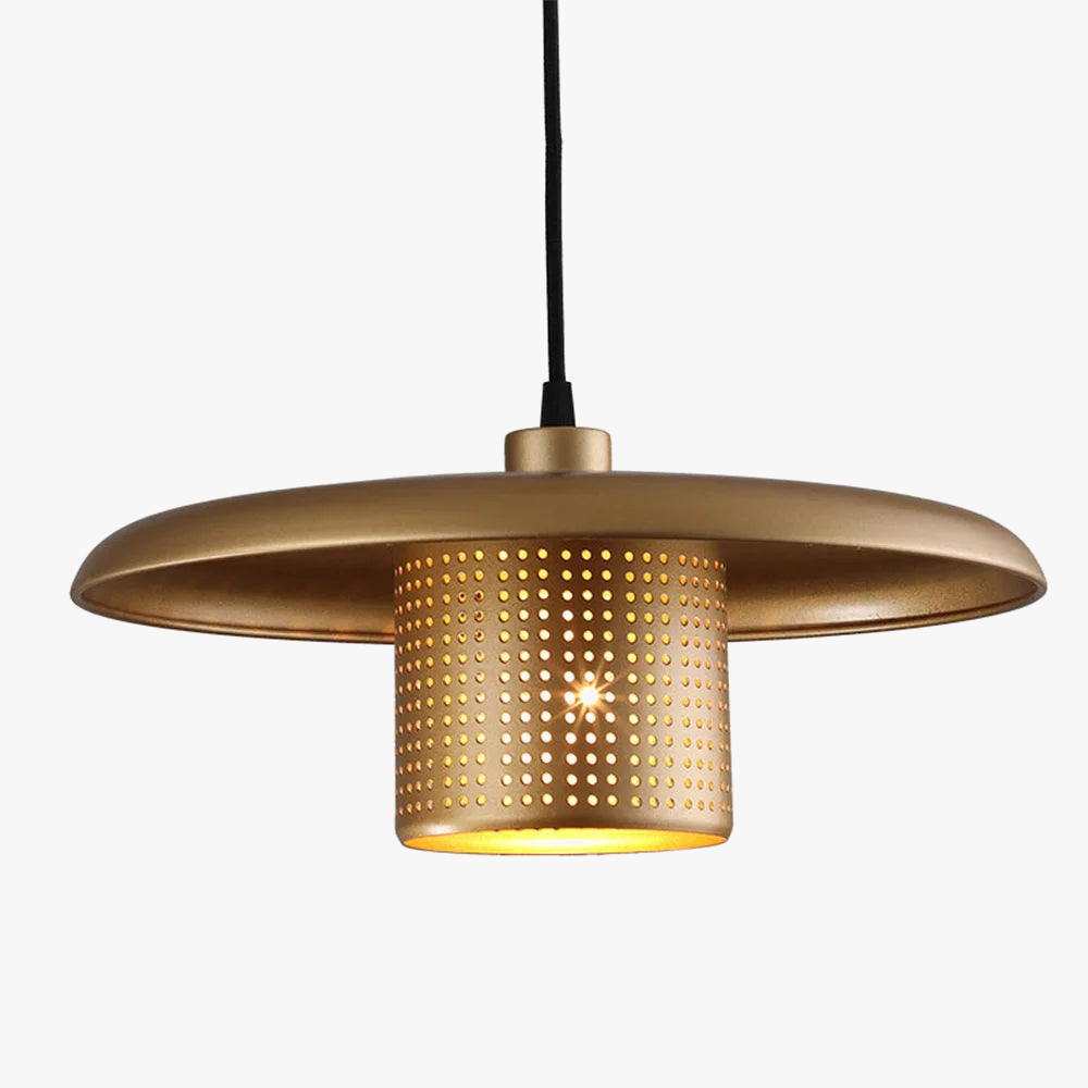 Industrial style metal led chandelier for coffee and bar - view 5
