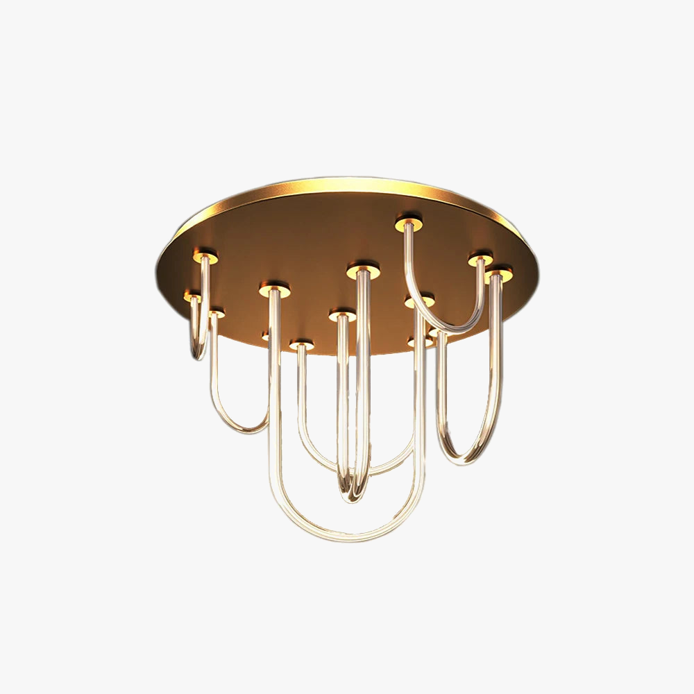 New trend 2022 post-modern led chandelier with variable intensity