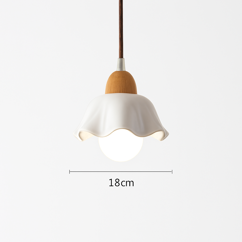 Modern glass chandelier design for vintage interior lighting - B / Warm White