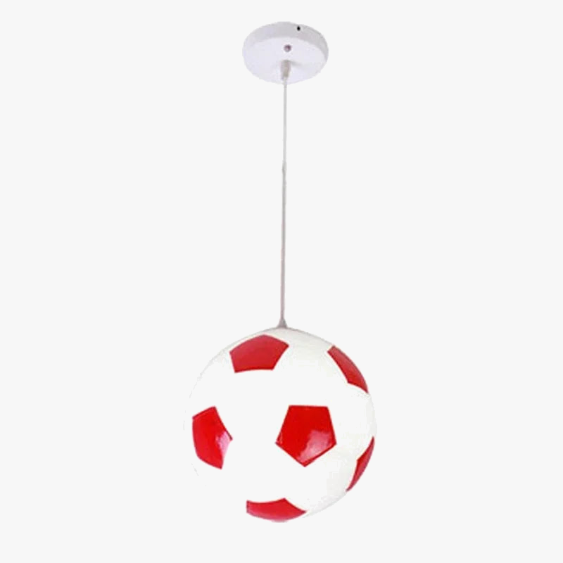 Modern glass chandelier football for boys and girls - view 3