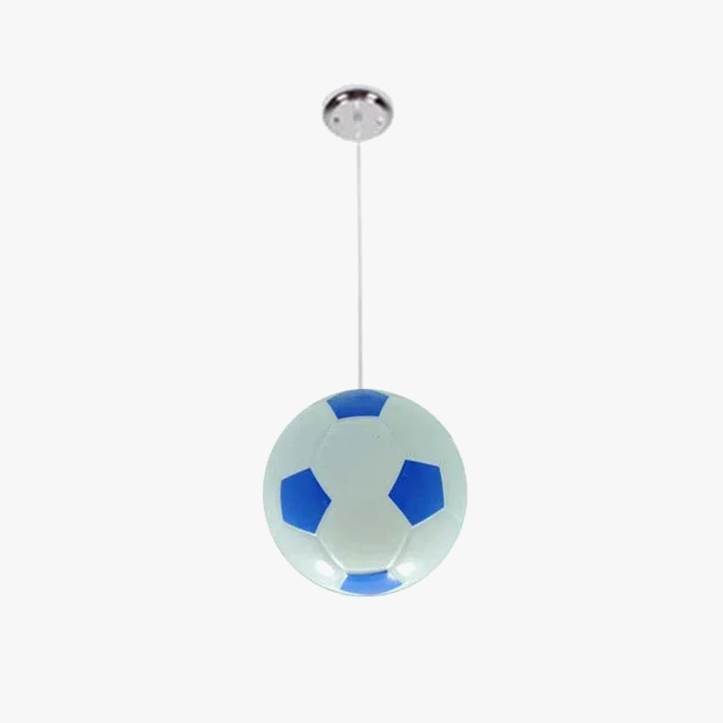 Modern glass chandelier football for boys and girls - view 5