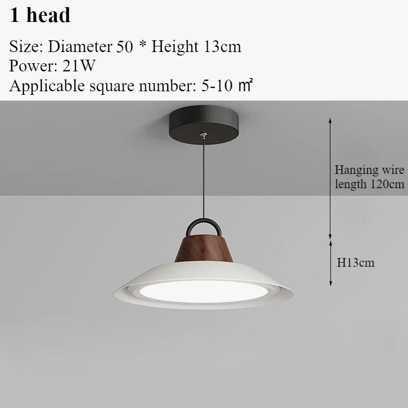 Modern nordic creative chandelier for interior decoration with led lights - view 7