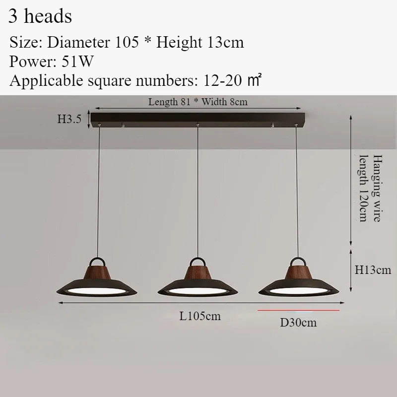 Modern nordic creative chandelier for interior decoration with led lights - view 8