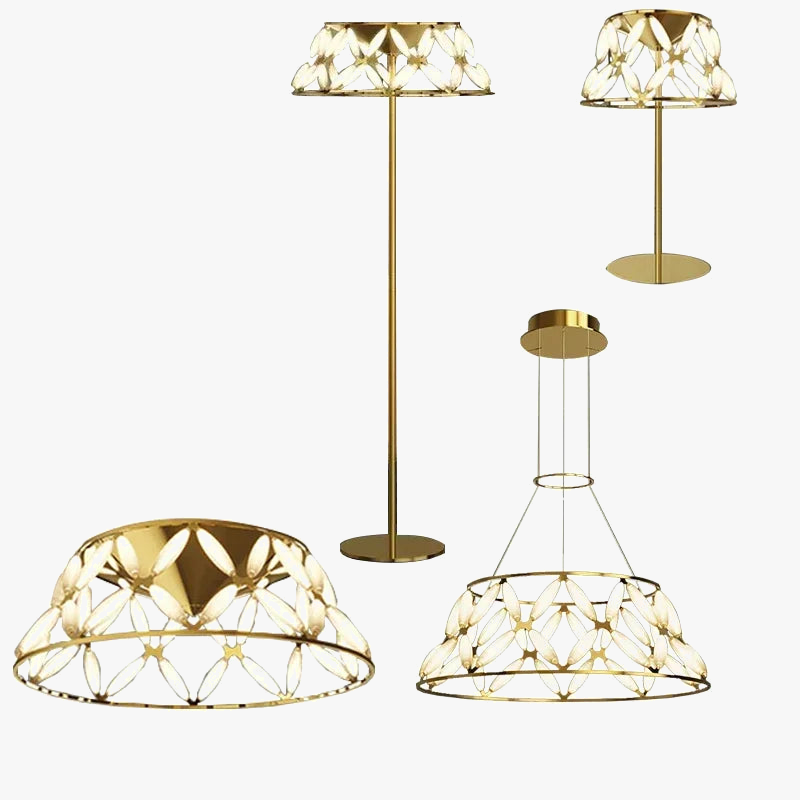 Modern Nordic chandelier creative led lamp for interior decoration - view 6