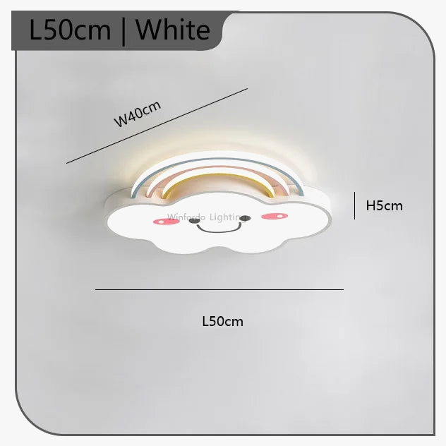 Nordic chandelier for children's room with led lights - view 7