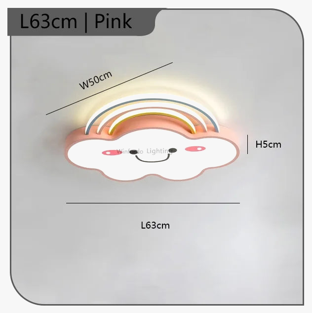 Nordic chandelier for children's room with led lights - view 10