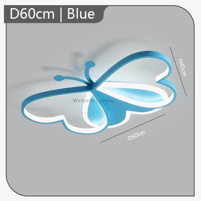 Chandelier led butterfly for children with variable intensity - view 10