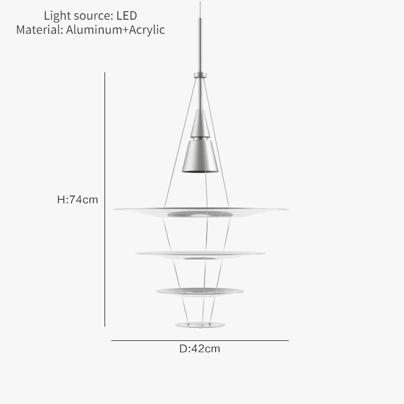 Decorative chandeliers for personalized Nordic lounges and spaces - view 9