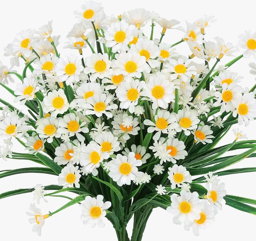 Artificial uv-resistant daguerites for outdoor and indoor decoration