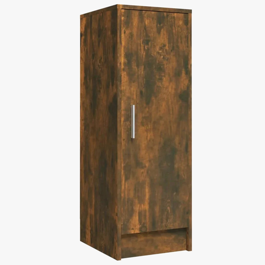 Modern design wood design smoky oak shoe furniture - view 4