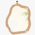Decorative mirror Nordic woven with creative and original wall hand