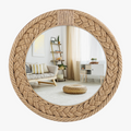Decorative mirror hand woven Nordic for creative decoration