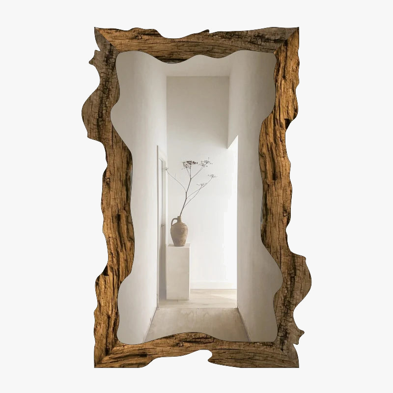Luxury modern decorative wooden standing mirror for home - view 6