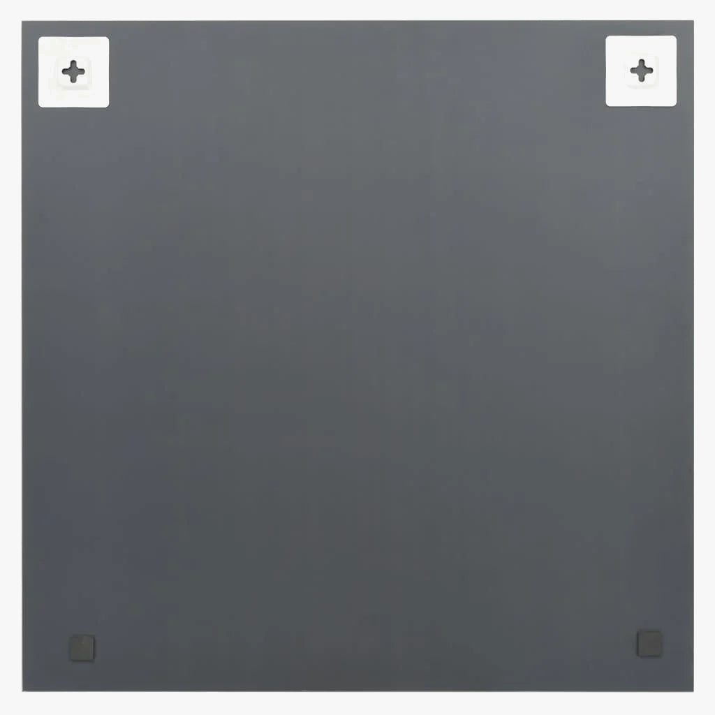 Wall mirror with decorative led glass square lighting - view 4