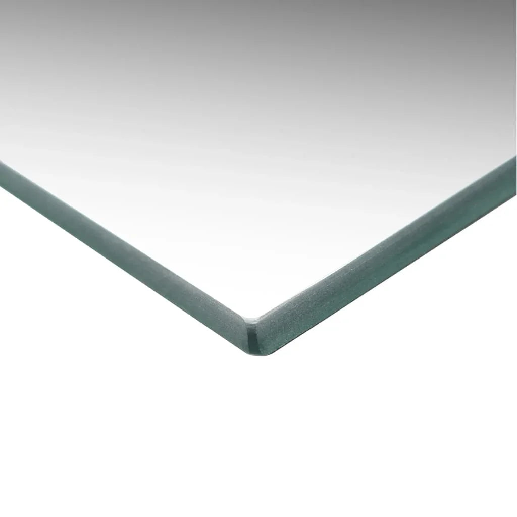 Wall mirror with decorative led glass square lighting - view 5