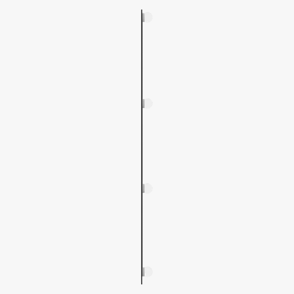 Wall mirror with led lighting for interior decoration - view 5
