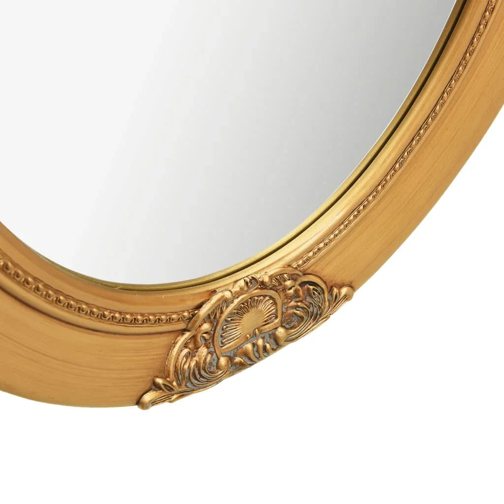 Wall mirror baroque golden for elegant decoration of your interior - view 5