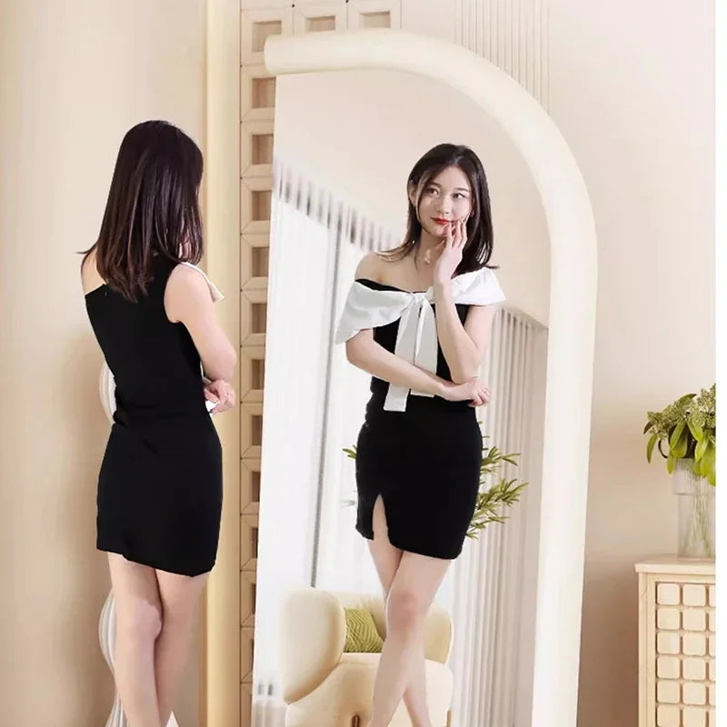 Luxury asymmetrical design wall mirror for interior decoration - view 6