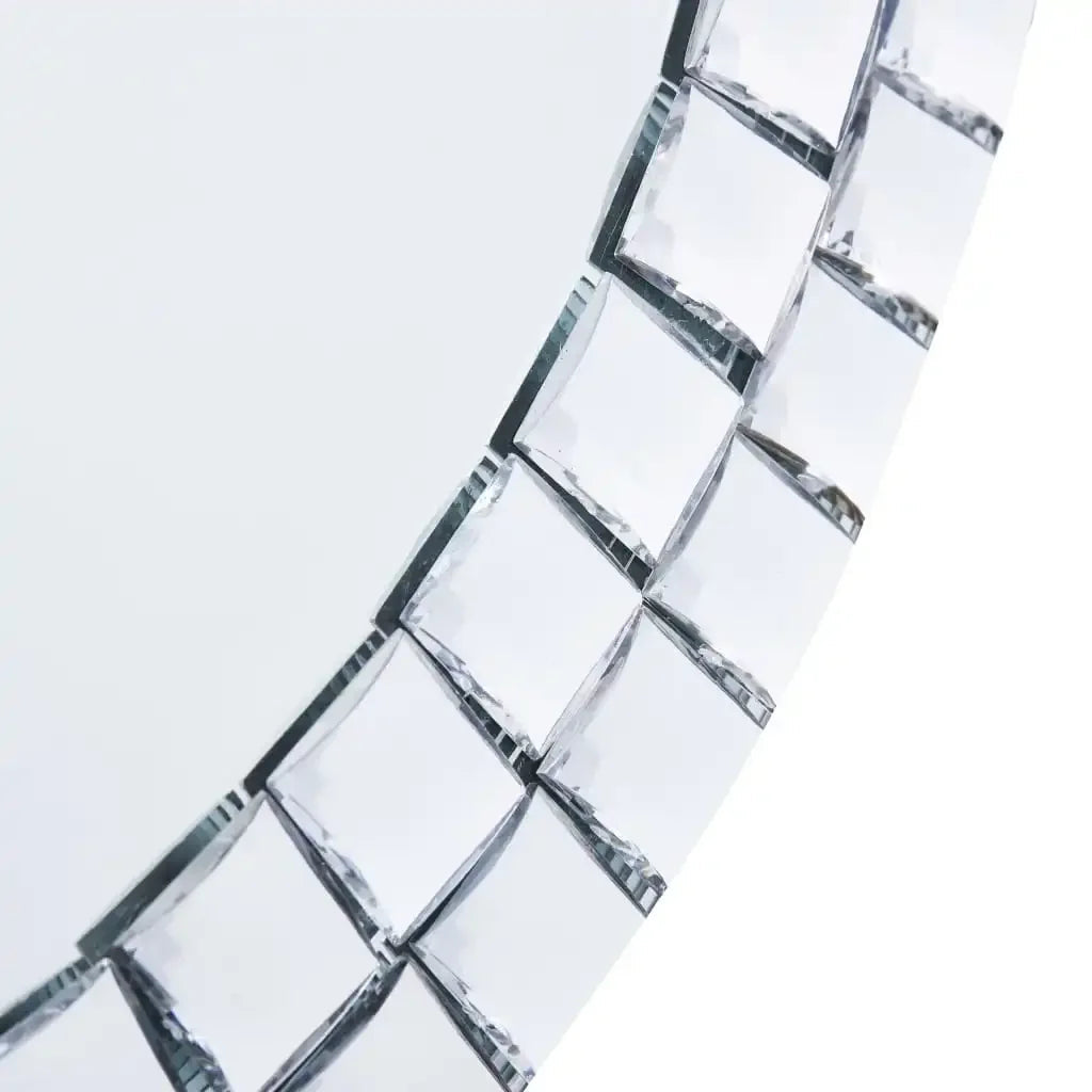 Tempered glass wall mirror for elegant interior decoration - view 3