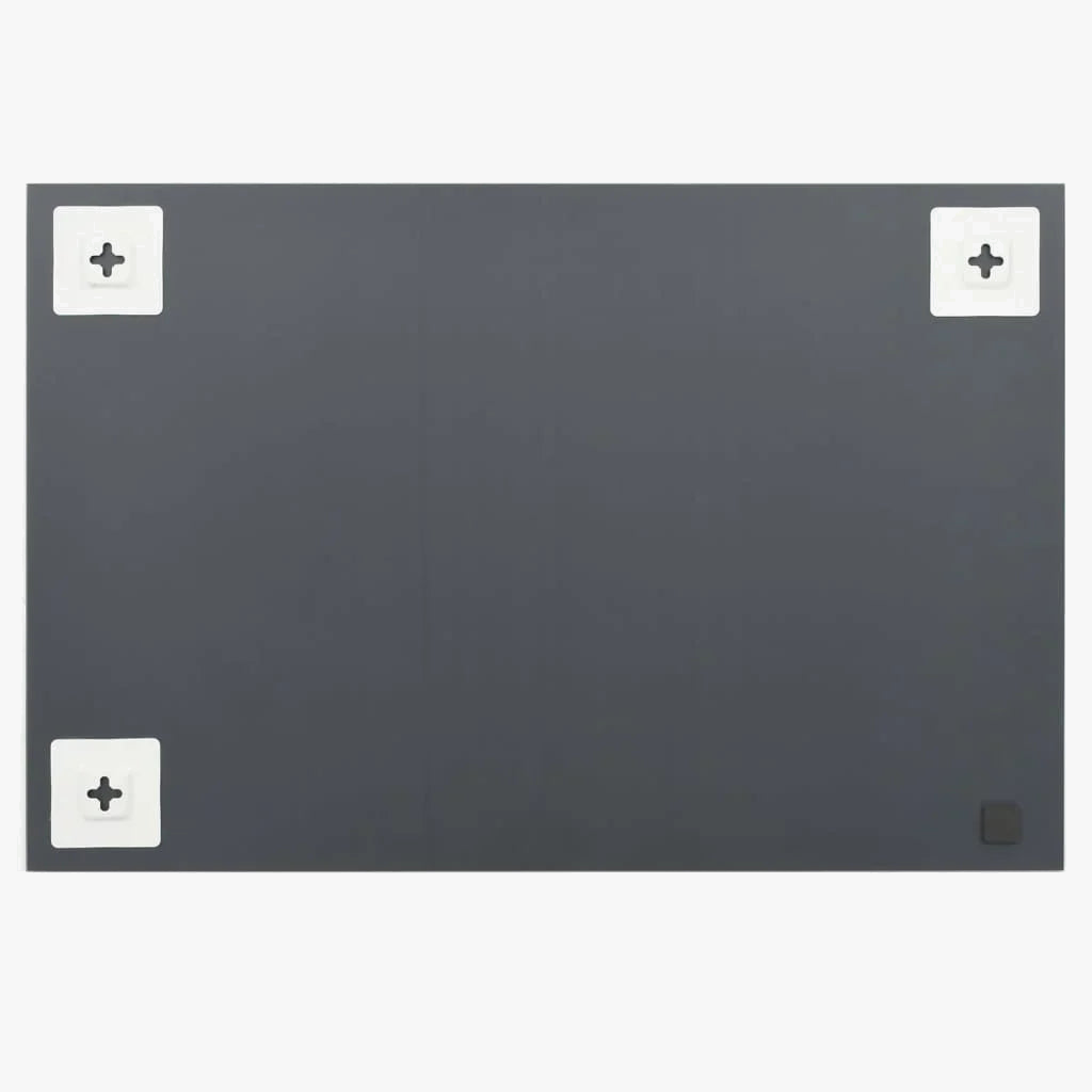 Rectangular wall mirror with decorative led lights for interior - view 5