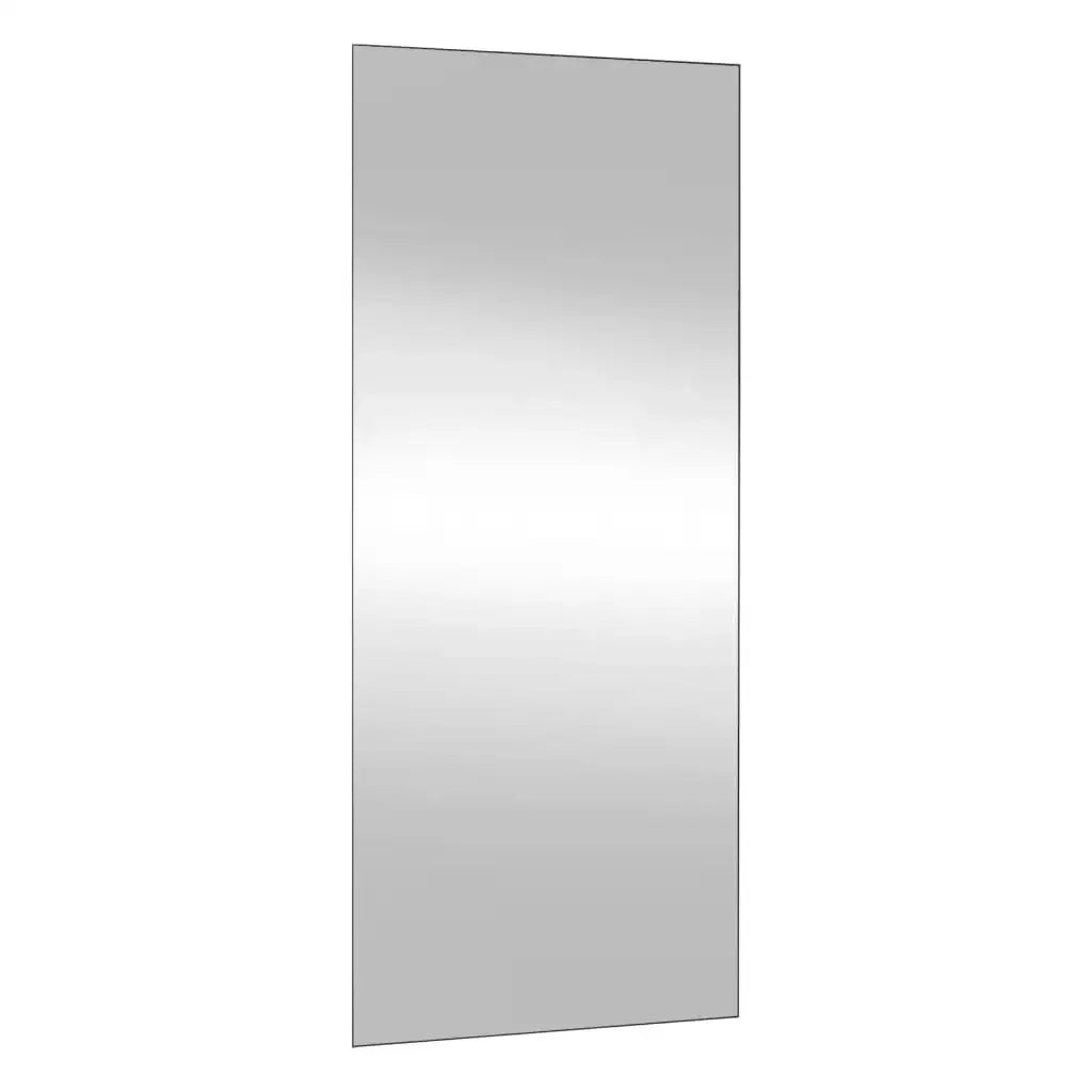 Rectangular wall mirror in decorative sticker glass for interior - view 3