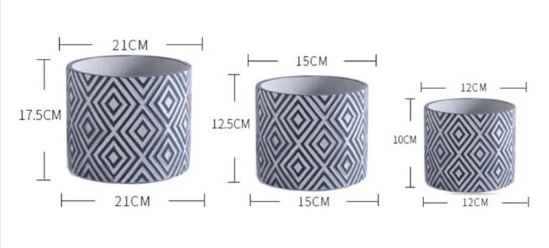 Silicone mould to make decorative flower pots - view 5