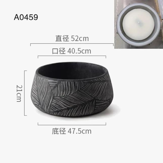 Silicone mould for decorative Nordic concrete gardener - view 6