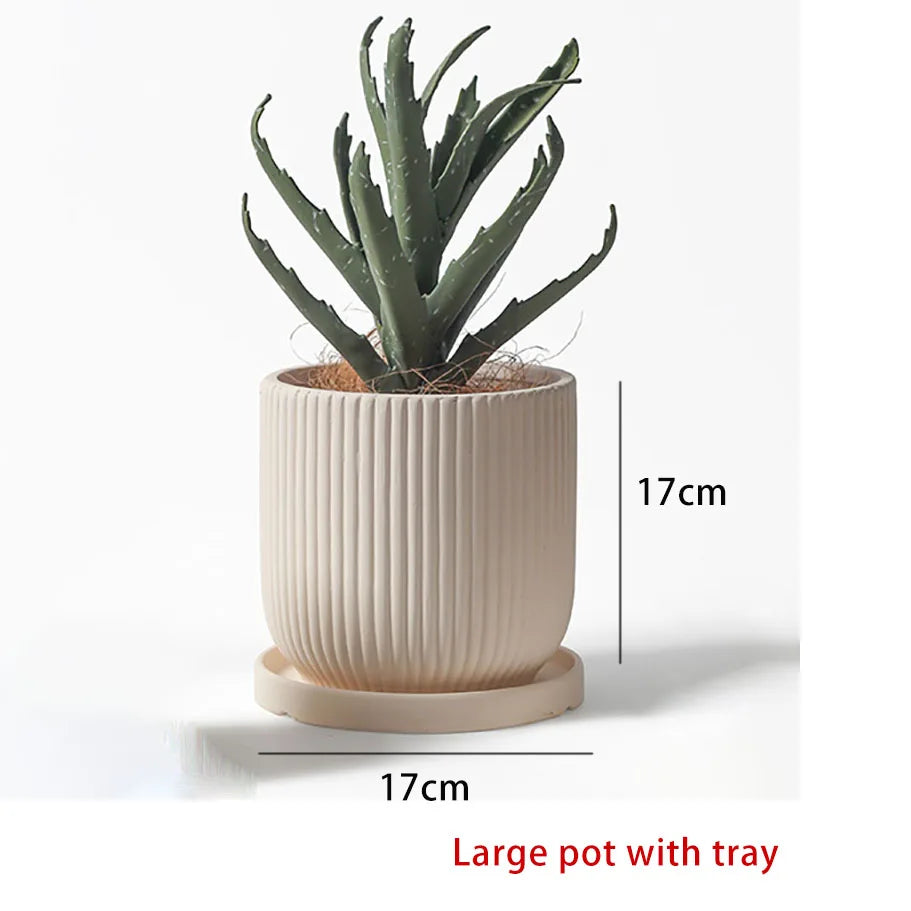 Silicone mold for creative cement flower pot - view 8