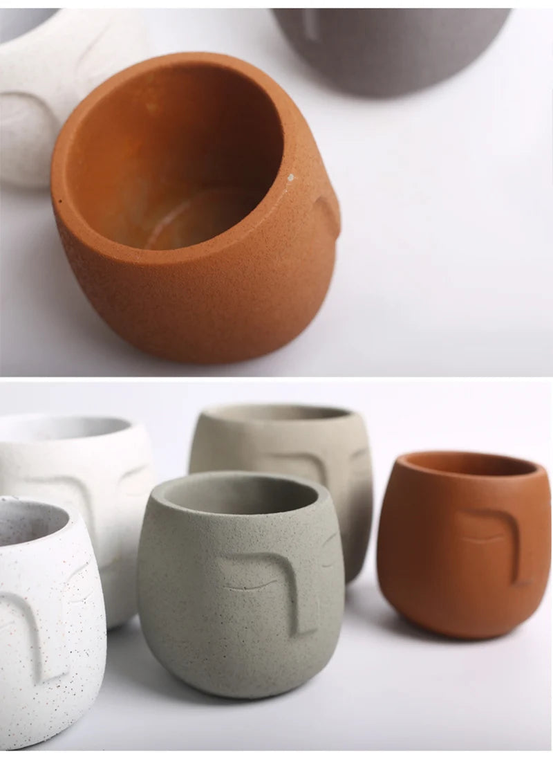 Silicone mold for creative flower pot design - view 2