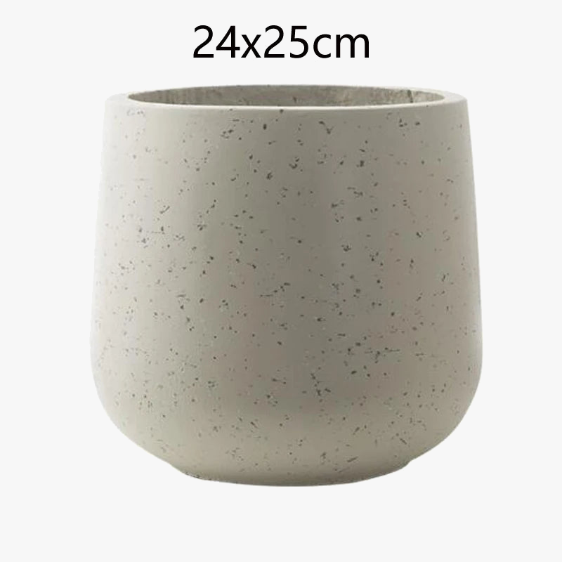 Silicone mould for large size concrete gardening flower pot - view 6